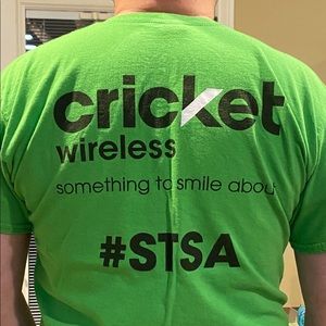 cricket wireless shirts